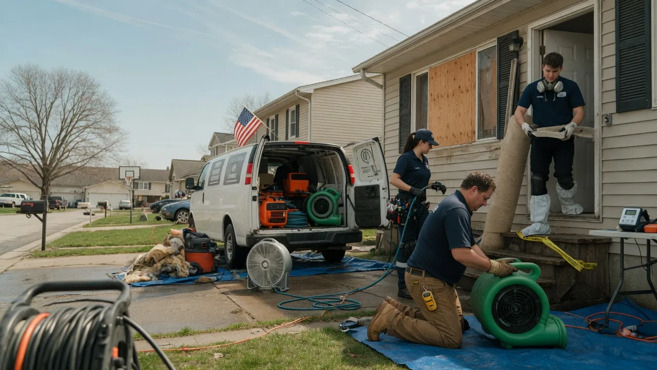 Water Damage Restoration in Saxonburg, PA near me